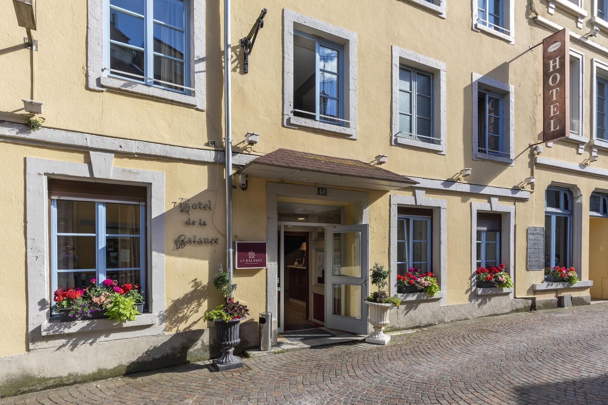 The Originals Boutique, Hotel De La Balance, Montbéliard Eksteriør bilde